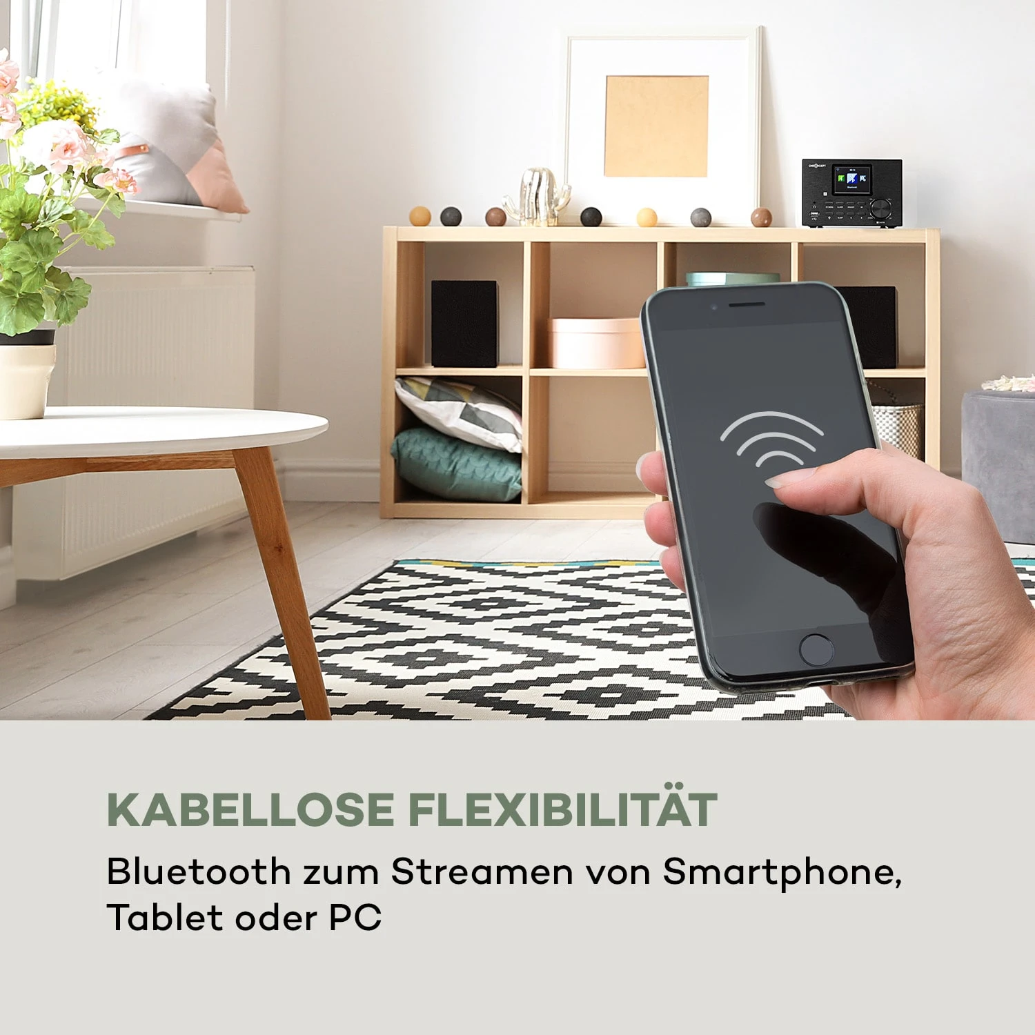 Streamo Stereoanlage Mit Internetradio WLAN DAB+ UKW CD-Player BT 9 Streamo Stereoanlage Mit Internetradio WLAN DAB+ UKW CD-Player BT – Bild 9