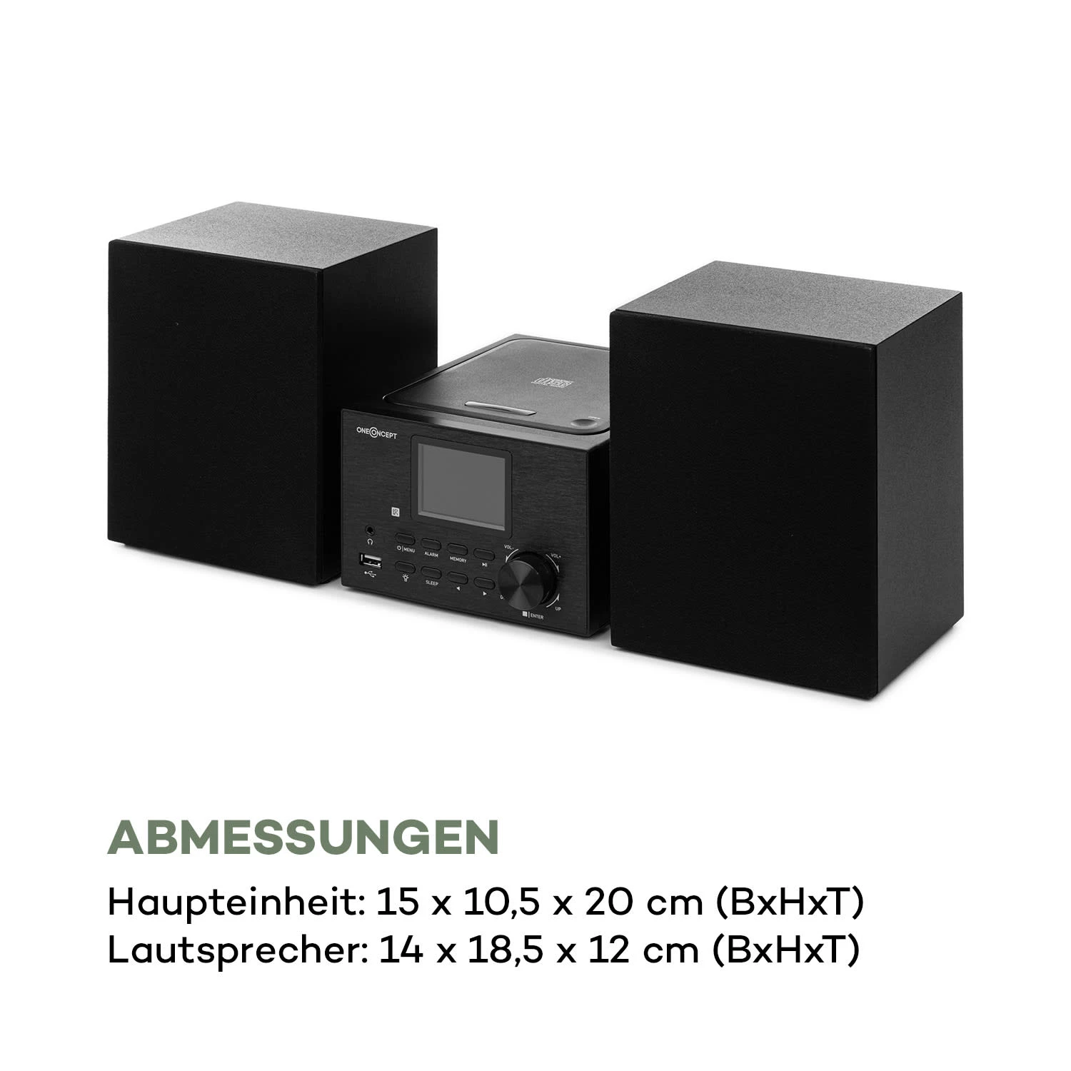 Streamo Stereoanlage Mit Internetradio WLAN DAB+ UKW CD-Player BT 12 Streamo Stereoanlage Mit Internetradio WLAN DAB+ UKW CD-Player BT – Bild 12