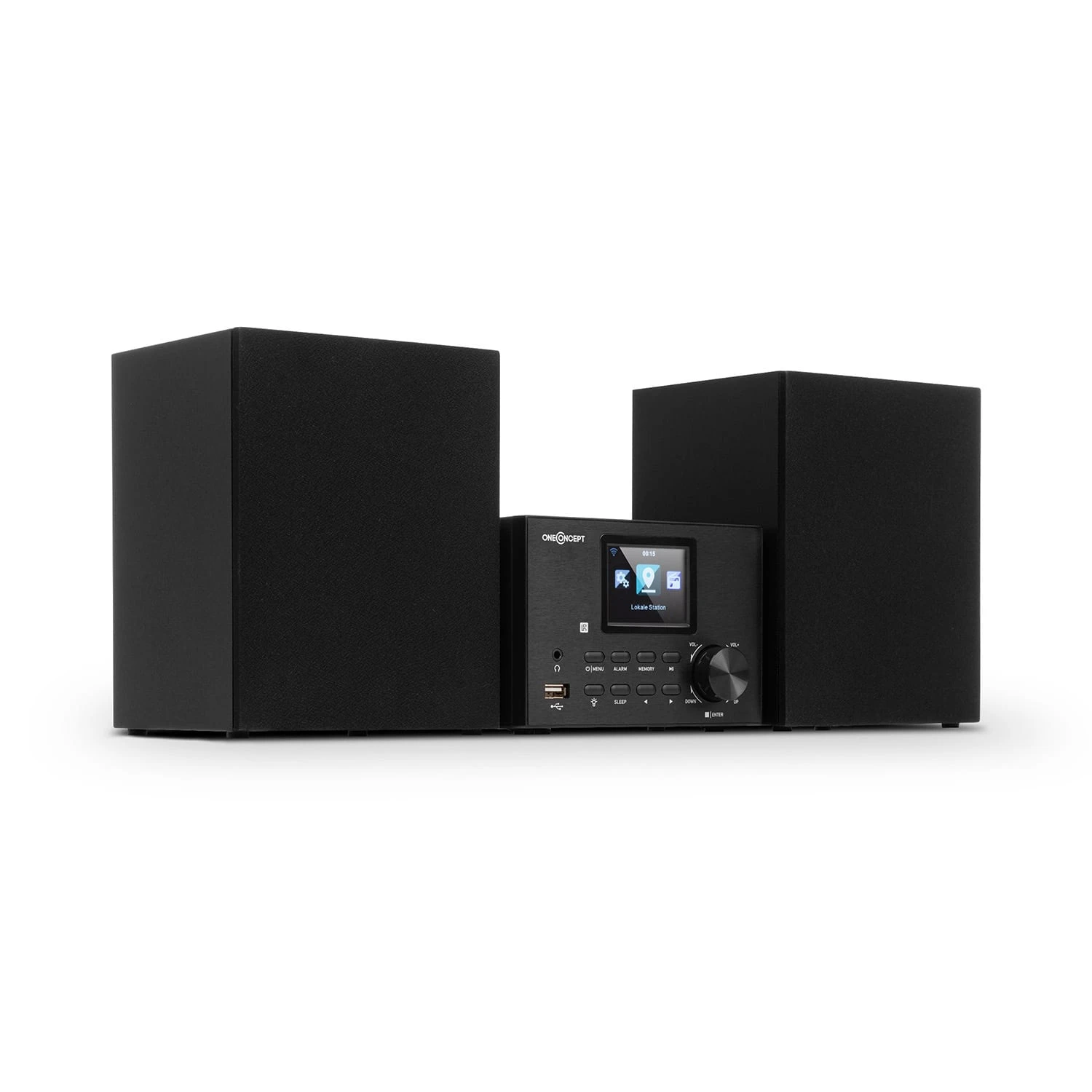 Streamo Stereoanlage Mit Internetradio WLAN DAB+ UKW CD-Player BT 1 Streamo Stereoanlage Mit Internetradio WLAN DAB+ UKW CD-Player BT