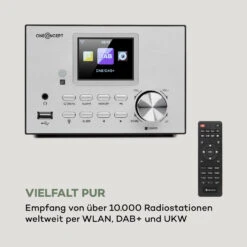 Streamo Stereoanlage Mit Internetradio WLAN DAB+ UKW CD-Player BT Silber 14 Streamo Stereoanlage Mit Internetradio WLAN DAB+ UKW CD-Player BT Silber -Outdoor Grills Verkaufsgeschäft 10033706 de 0003 logo