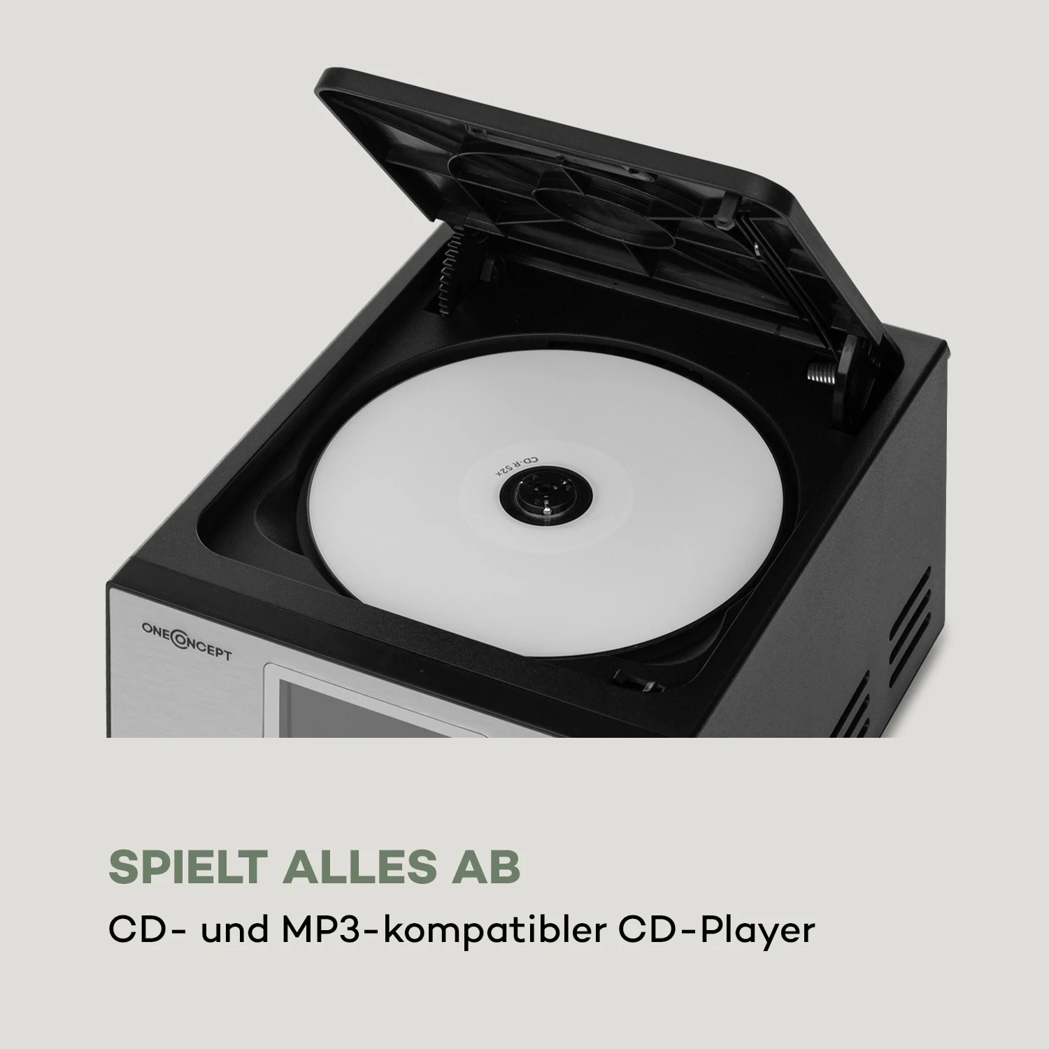 Streamo Stereoanlage Mit Internetradio WLAN DAB+ UKW CD-Player BT Silber 10 Streamo Stereoanlage Mit Internetradio WLAN DAB+ UKW CD-Player BT Silber – Bild 10