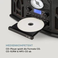 NR-620 DAB Stereoanlage Holz Plattenspieler DAB+ CD-Player Schwarz -Outdoor Grills Verkaufsgeschäft 10033712 de 0007 logo
