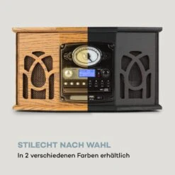 NR-620 DAB Stereoanlage Holz Plattenspieler DAB+ CD-Player Schwarz -Outdoor Grills Verkaufsgeschäft 10033712 de 0010 logo