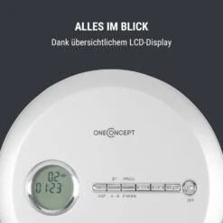 CDC 100 BT Discman BT-Funktion LCD ASP 2x1,5V Silber -Outdoor Grills Verkaufsgeschäft 10033715 de 0006 logo