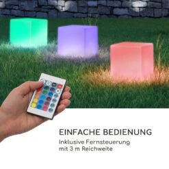 Shinecube XL Leuchtwürfel 40x40x40cm 16 Farben-LED 4 Licht-Modi Weiß -Outdoor Grills Verkaufsgeschäft 10033732 de 0004 logo