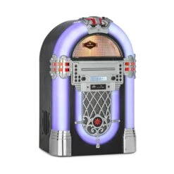 Kentucky Jukebox, BT, UKW-Radio, USB, SD, MP3, CD-Player, Weiß