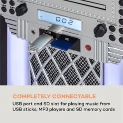 Kentucky Jukebox, BT, UKW-Radio, USB, SD, MP3, CD-Player, Weiß 11 Kentucky Jukebox, BT, UKW-Radio, USB, SD, MP3, CD-Player, Weiß -Outdoor Grills Verkaufsgeschäft 10033772 yy 0004 logo auna Kentucky Jukebox weiss reedit