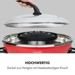 Szechuan Hot Pot Und Grillplatte 5l Vol. 1350 W, 600 W Rot -Outdoor Grills Verkaufsgeschäft 10033779 de 0006 logo