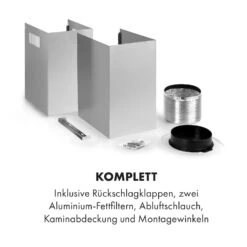 Darya Dunstabzugshaube 60cm 310 M³/h Edelstahl Silber -Outdoor Grills Verkaufsgeschäft 10033820 de 0009 logo