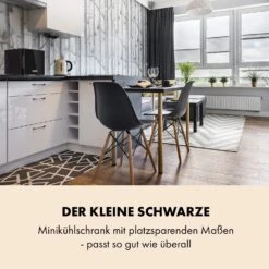 Frosty Mini-Kühlschrank EEC A Spiegelglastür 10 Liter Schwarz -Outdoor Grills Verkaufsgeschäft 10033836 de 0002 logo