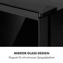 Frosty Mini-Kühlschrank EEC A Spiegelglastür 10 Liter Schwarz -Outdoor Grills Verkaufsgeschäft 10033836 de 0003 logo