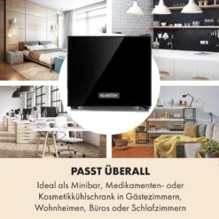 Frosty Mini-Kühlschrank EEC A Spiegelglastür 10 Liter Schwarz -Outdoor Grills Verkaufsgeschäft 10033836 de 0006 logo