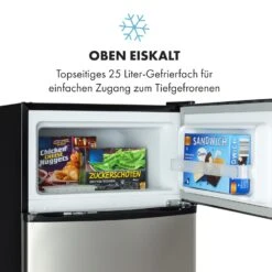 Big Daddy Cool Kühl-Gefrierkombination 61/25 Liter 2 Ebenen Edelstahl -Outdoor Grills Verkaufsgeschäft 10034005 de 0006 logo