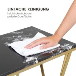 Black Onyx II Couchtisch 50x55x35cm (BxHxT) Marmor Gold / Schwarz -Outdoor Grills Verkaufsgeschäft 10034023 de 0004 logo