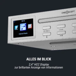 Streamo Chef Küchenradio CD-Player BT 2,4"HCC Display Silber 13 Streamo Chef Küchenradio CD-Player BT 2,4"HCC Display Silber -Outdoor Grills Verkaufsgeschäft 10034050 de 0005 logo