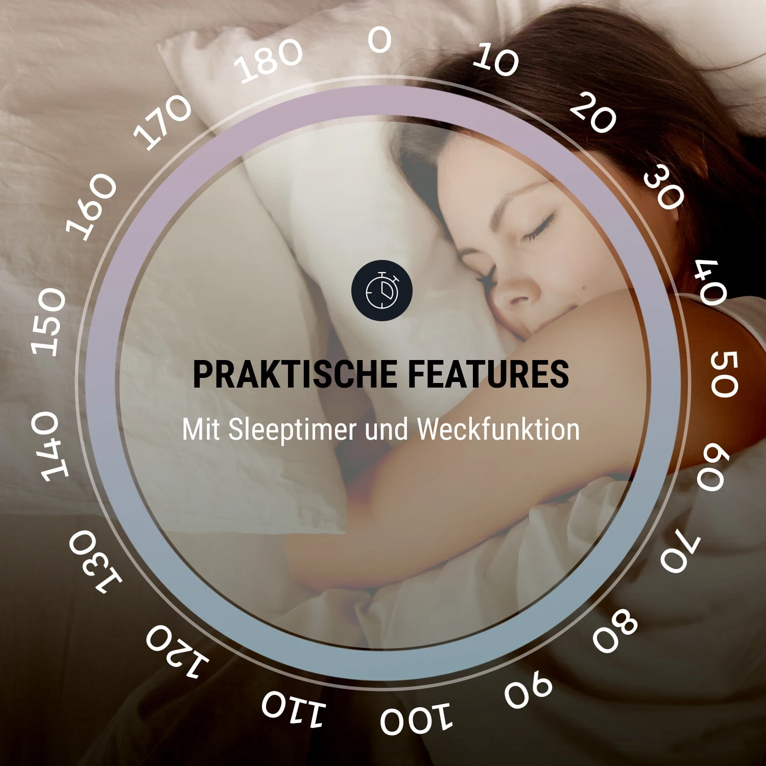 Streamo Chef Küchenradio CD-Player BT 2,4"HCC Display Silber 8 Streamo Chef Küchenradio CD-Player BT 2,4"HCC Display Silber – Bild 8