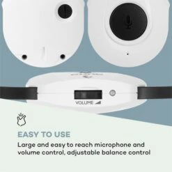 Stereoskop Funk-Kinnkopfhörer InEar 20m 2,4GHz TV/HiFi/CD/MP3 Akku 16 Stereoskop Funk-Kinnkopfhörer InEar 20m 2,4GHz TV/HiFi/CD/MP3 Akku -Outdoor Grills Verkaufsgeschäft 10034061 yy 0008 logo auna Stereoskop Funk Kinnkopfhoerer InEar weiss