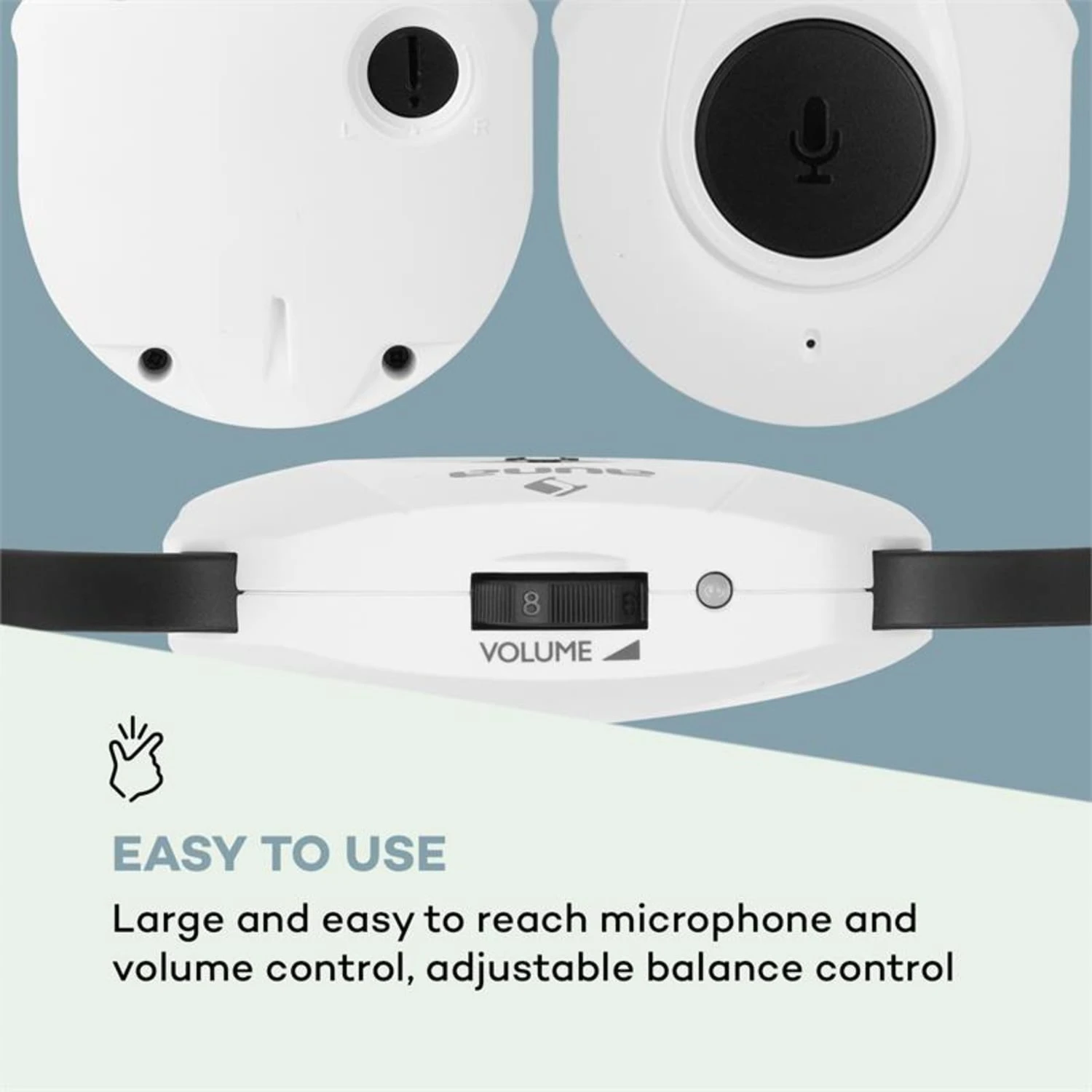 Stereoskop Funk-Kinnkopfhörer InEar 20m 2,4GHz TV/HiFi/CD/MP3 Akku 8 Stereoskop Funk-Kinnkopfhörer InEar 20m 2,4GHz TV/HiFi/CD/MP3 Akku – Bild 8