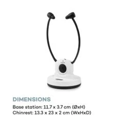 Stereoskop Funk-Kinnkopfhörer InEar 20m 2,4GHz TV/HiFi/CD/MP3 Akku 17 Stereoskop Funk-Kinnkopfhörer InEar 20m 2,4GHz TV/HiFi/CD/MP3 Akku -Outdoor Grills Verkaufsgeschäft 10034061 yy 0009 logo auna Stereoskop Funk Kinnkopfhoerer InEar weiss