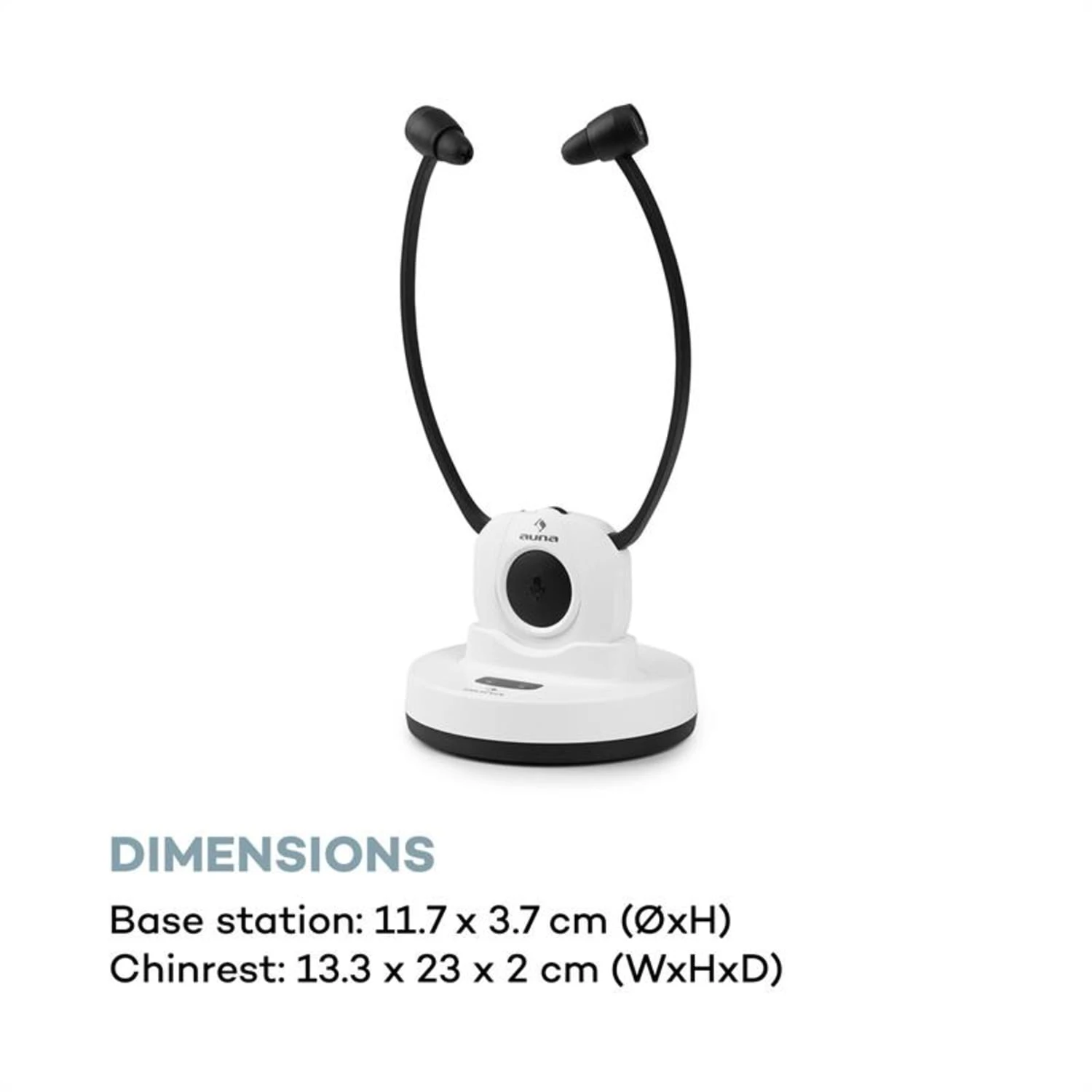 Stereoskop Funk-Kinnkopfhörer InEar 20m 2,4GHz TV/HiFi/CD/MP3 Akku 9 Stereoskop Funk-Kinnkopfhörer InEar 20m 2,4GHz TV/HiFi/CD/MP3 Akku – Bild 9