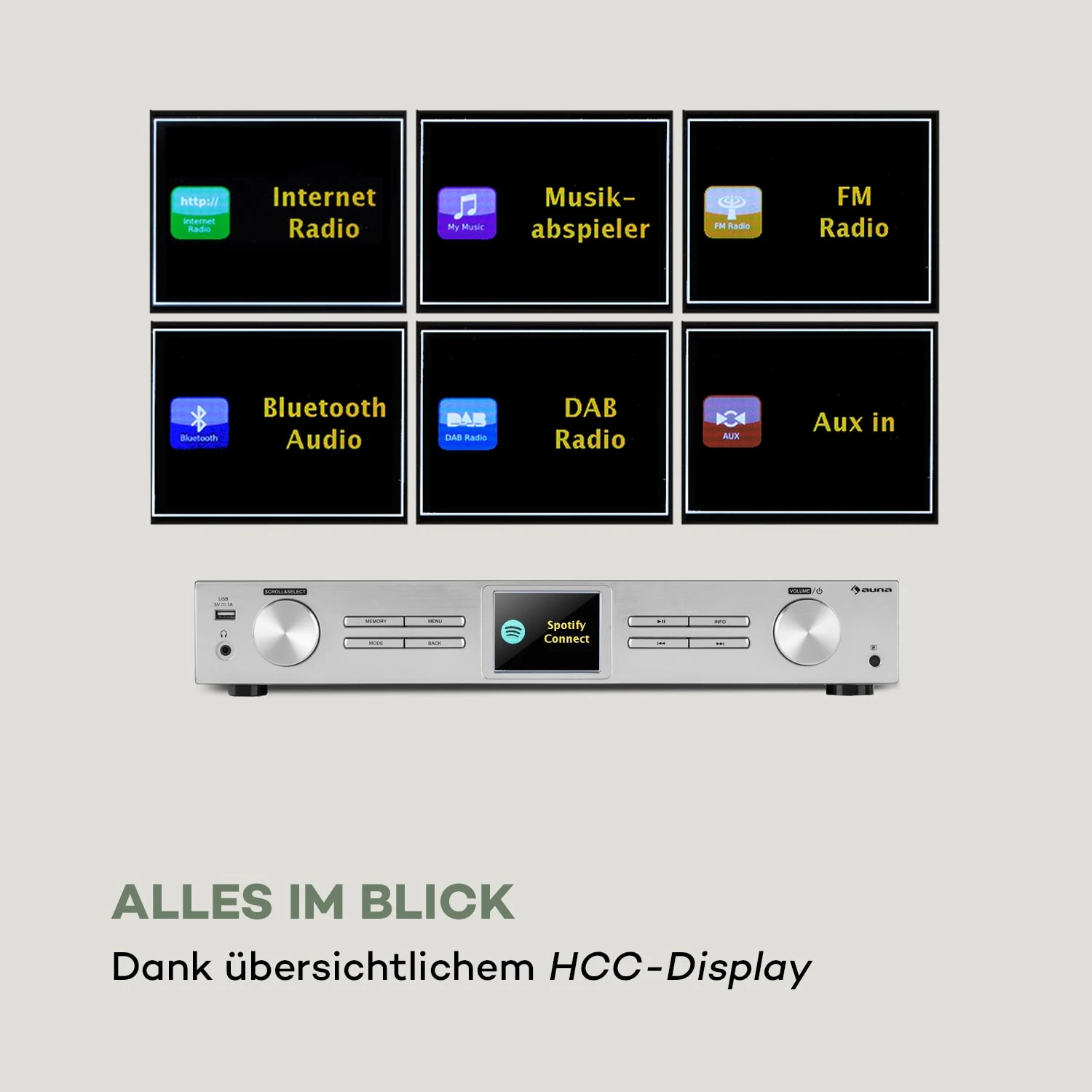 ITuner 320 BT Digitaler HiFi-Tuner Spotify Connect BT App-Control 7 ITuner 320 BT Digitaler HiFi-Tuner Spotify Connect BT App-Control – Bild 7