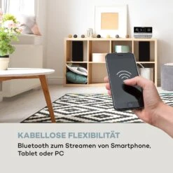 Connect System S Stereoanlage Boxen 20Wmax Internet/DAB+/UKW CD-Player -Outdoor Grills Verkaufsgeschäft 10034072 de 0008 logo