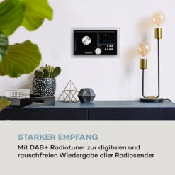 Stereo Sonic DAB+ Stereoanlage, DAB+, CD-Player, USB, BT, Schwarz -Outdoor Grills Verkaufsgeschäft 10034086 de 0003 logo