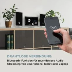 Stereo Sonic DAB+ Stereoanlage, DAB+, CD-Player, USB, BT, Schwarz -Outdoor Grills Verkaufsgeschäft 10034086 de 0005 logo