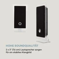 Stereo Sonic DAB+ Stereoanlage, DAB+, CD-Player, USB, BT, Schwarz -Outdoor Grills Verkaufsgeschäft 10034086 de 0008 logo