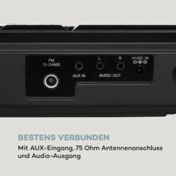 Stereo Sonic DAB+ Stereoanlage, DAB+, CD-Player, USB, BT, Schwarz -Outdoor Grills Verkaufsgeschäft 10034086 de 0009 logo