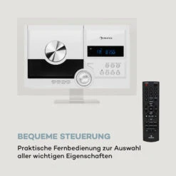 Stereo Sonic DAB+ Stereoanlage, DAB+, CD-Player, USB, BT, Weiß -Outdoor Grills Verkaufsgeschäft 10034087 de 0004 logo