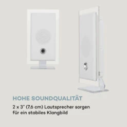 Stereo Sonic DAB+ Stereoanlage, DAB+, CD-Player, USB, BT, Weiß -Outdoor Grills Verkaufsgeschäft 10034087 de 0008 logo