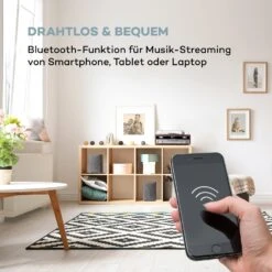 Birmingham HiFi Stereo-System DAB+/FM BT-Funktion Vinyl CD USB AUX-In -Outdoor Grills Verkaufsgeschäft 10034090 de 0004 logo