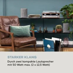 Birmingham HiFi Stereo-System DAB+/FM BT-Funktion Vinyl CD USB AUX-In -Outdoor Grills Verkaufsgeschäft 10034090 de 0006 logo