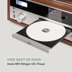 Birmingham HiFi Stereo-System DAB+/FM BT-Funktion Vinyl CD USB AUX-In -Outdoor Grills Verkaufsgeschäft 10034090 de 0009 logo
