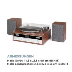 Birmingham HiFi Stereo-System DAB+/FM BT-Funktion Vinyl CD USB AUX-In -Outdoor Grills Verkaufsgeschäft 10034090 de 0010 logo