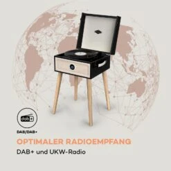 Sarah Ann DAB Plattenspieler 33/45/78 Rpm DAB+/UKW-Radio Bluetooth -Outdoor Grills Verkaufsgeschäft 10034096 de 0003 logo