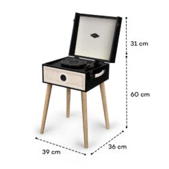 Sarah Ann DAB Plattenspieler 33/45/78 Rpm DAB+/UKW-Radio Bluetooth -Outdoor Grills Verkaufsgeschäft 10034096 yy 0009 logo