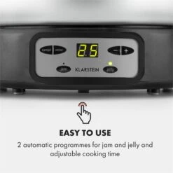 Jam Session Marmeladen- Und Geleekocher 1000W 2 Automatikprogramme -Outdoor Grills Verkaufsgeschäft 10034109 yy 0004 logo Klarstein Jam Session Marmeladen und Geleekocher