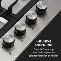 Ignito 4 Zonen Gaskochfeld 4-flammig Sabaf-Brenner Edelstahl Silber -Outdoor Grills Verkaufsgeschäft 10034110 de 0004 logo