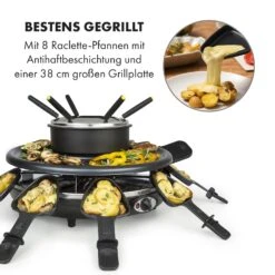 Fonduelette Raclette Und Fondue 1350W 1 Liter 38 Cm Ø Für 8 Personen -Outdoor Grills Verkaufsgeschäft 10034138 de 0003 logo