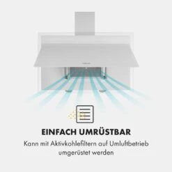 Mirage 90 Dunstabzugshaube 550 M³/h Touch-Panel Ambient EEC A++ Weiß -Outdoor Grills Verkaufsgeschäft 10034152 de 0006 logo