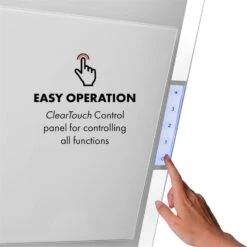 Mirage 90 Dunstabzugshaube 550 M³/h Touch-Panel Ambient EEC A++ Weiß -Outdoor Grills Verkaufsgeschäft 10034152 yy 0009 logo Klarstein Mirage 90 Dunstabzugshaube 90cm weiss