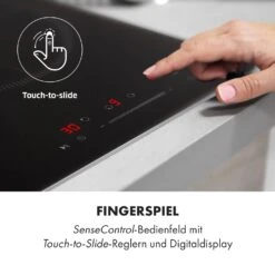 Delicatessa 3 Induktionskochfeld 3 Zonen 5800W Glaskeramik Schwarz -Outdoor Grills Verkaufsgeschäft 10034193 de 0005 logo