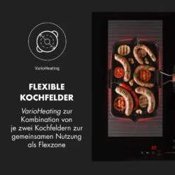Delicatessa 3 Flex Induktionskochfeld 3 Zonen 6600W Flexzone Schwarz -Outdoor Grills Verkaufsgeschäft 10034194 de 0004 logo