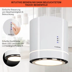 Tron Ambience Inselabzugshaube Ø38cm Umluft 540m³/h LED Weiß -Outdoor Grills Verkaufsgeschäft 10034214 de 0004 usp