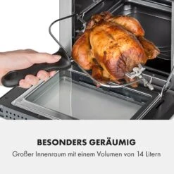 AeroVital Cube Chef Heißluftfritteuse 1700 W 14 Liter 16 Programme Ober- Und Unterhitze -Outdoor Grills Verkaufsgeschäft 10034217 de 0004 logo