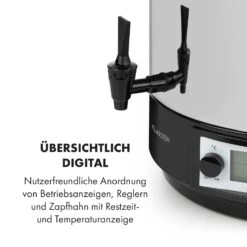KonfiStar 50 Digital Einkocher Getränkespender 2500W 50L 100°C 180min -Outdoor Grills Verkaufsgeschäft 10034240 de 0006 logo