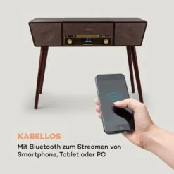 Belle Epoque 1912 Retro-Plattenspieler CD BT USB DAB+/UKW Braun 14 Belle Epoque 1912 Retro-Plattenspieler CD BT USB DAB+/UKW Braun -Outdoor Grills Verkaufsgeschäft 10034402 de 0004 logo