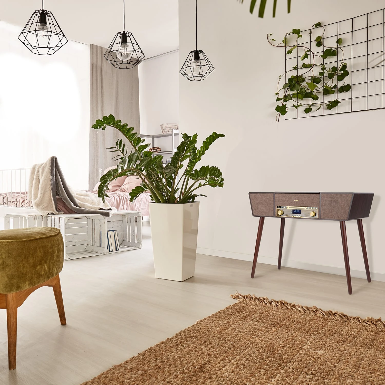 Belle Epoque 1912 Retro-Plattenspieler CD BT USB DAB+/UKW Braun 2 Belle Epoque 1912 Retro-Plattenspieler CD BT USB DAB+/UKW Braun – Bild 2